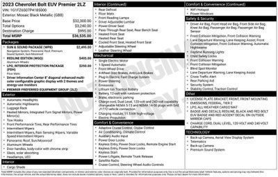 2023 Chevrolet Bolt EUV Premier Redline
