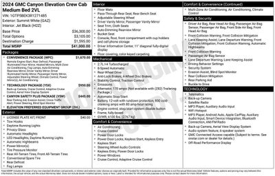 2024 GMC Canyon Elevation