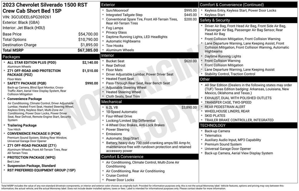 2023 Chevrolet Silverado 1500 RST