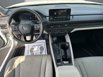 2025 Honda Accord Sedan SE