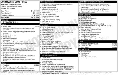 2024 Hyundai Santa Fe SEL