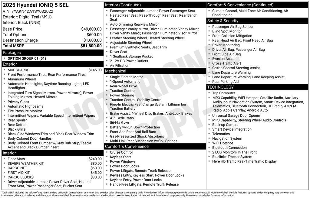 2025 Hyundai IONIQ 5 SEL