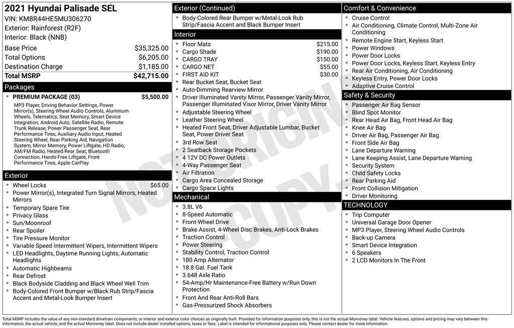 2021 Hyundai Palisade SEL