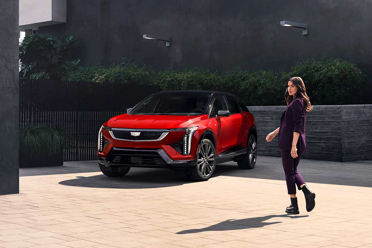 Cadillac OPTIQ compact electric luxury SUV