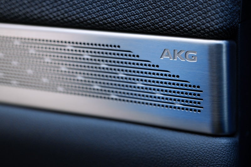 Close-up View of the AKG Studio Audio Speaker | Bentley Cadillac Huntsville in Huntsville AL